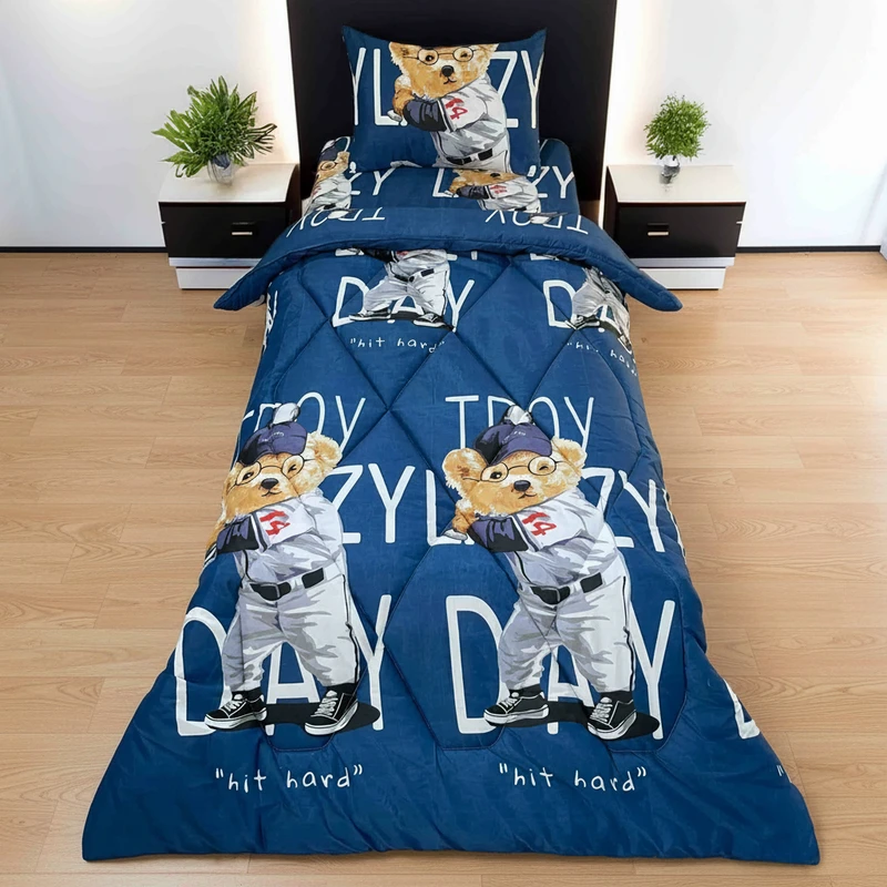 سرویس خواب 1 نفر 3 تکه مانیکاهوم مدل ساموئل