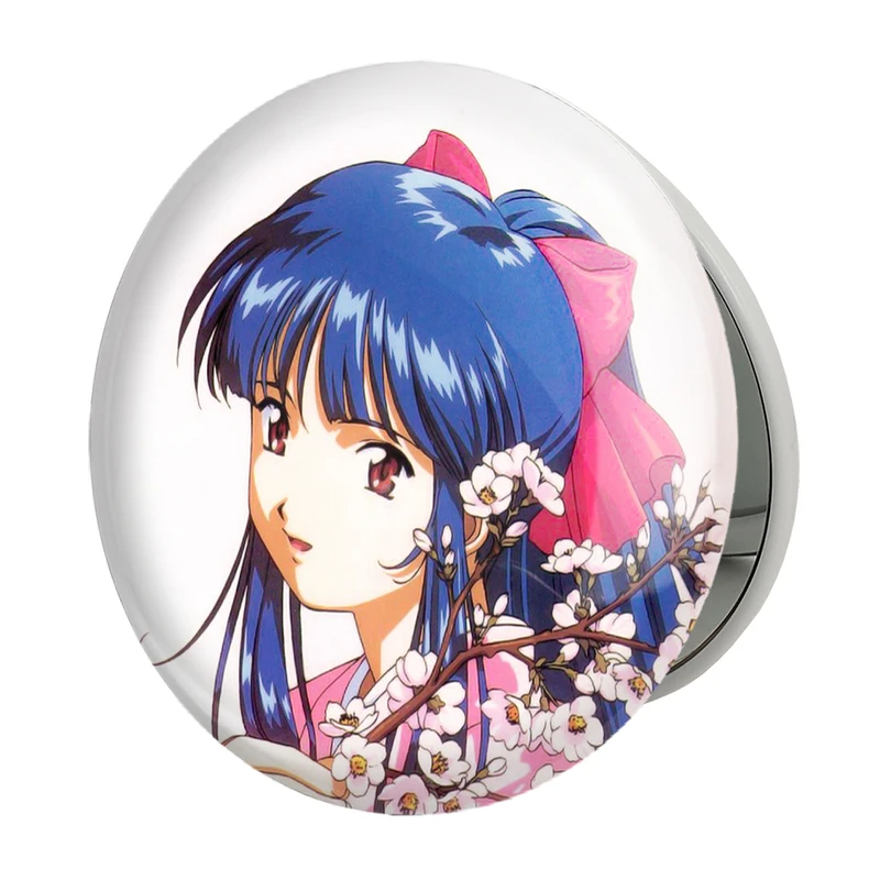 آینه جیبی خندالو طرح نیناموری انیمه فولی کولی Fooly Cooly مدل تاشو کد 23578 