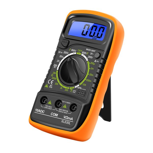 مولتی متر دیجیتال 10 آمپر کا زد تولز مدل kz-820