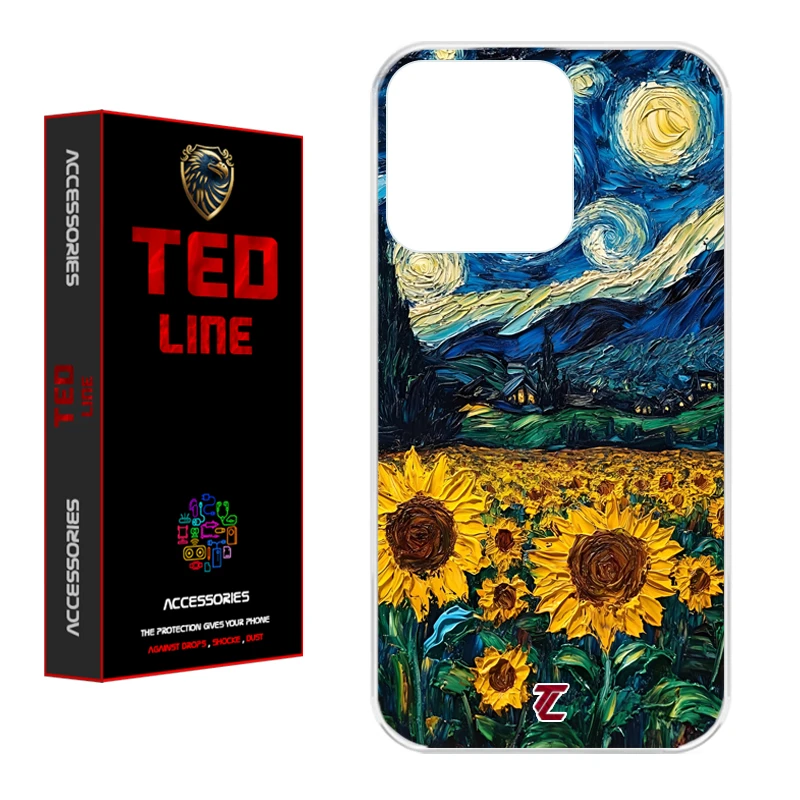 کاور تدلاین طرح شب پر ستاره کد 1149 مناسب برای گوشی موبایل اپل Iphone 16 Pro Max