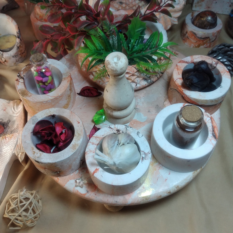 مجموعه ظروف هفت سین 23 پارچه مدل  ماربل پتینه طرح رایزر کد 62313