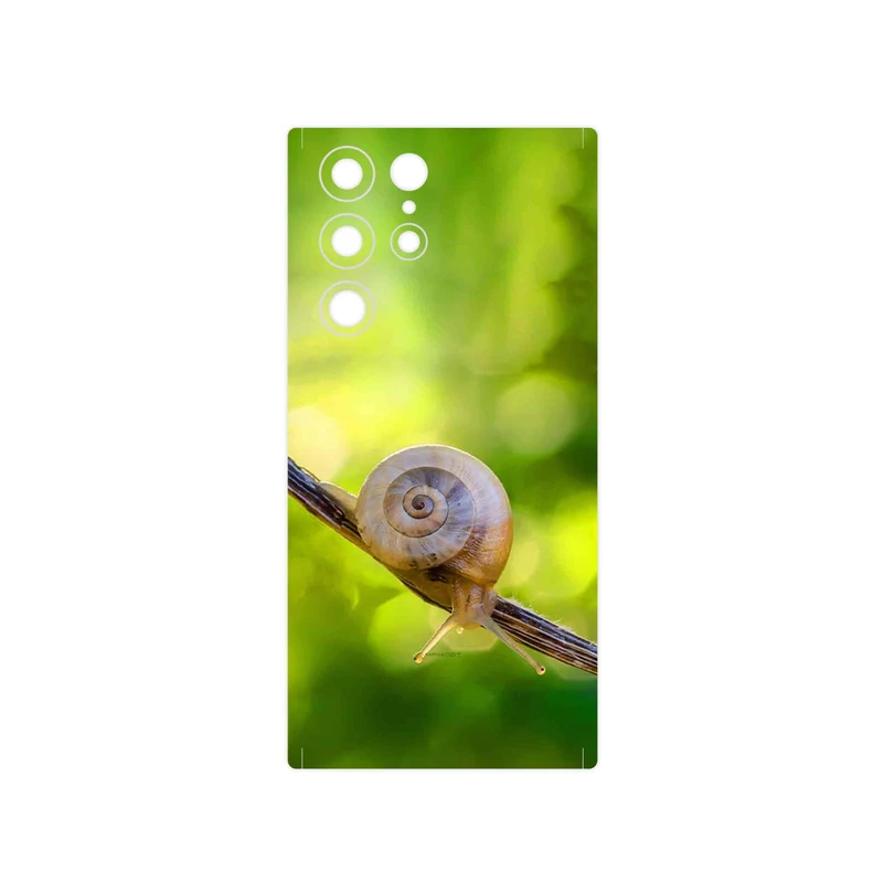 برچسب پوششی ماهوت مدل Snail مناسب برای گوشی موبایل سامسونگ Galaxy S22 Ultra 5G