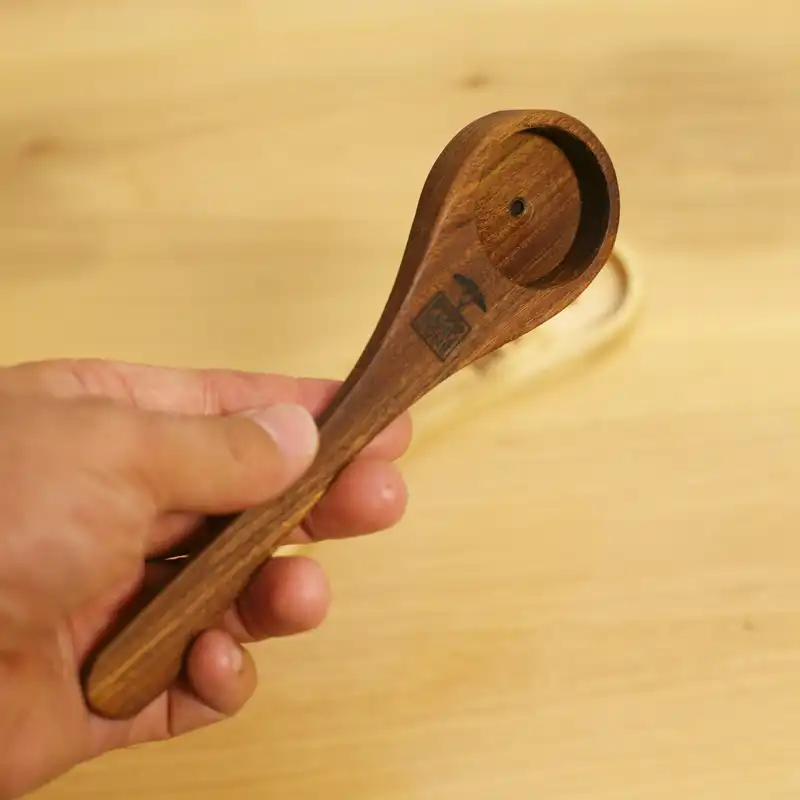 قاشق چوبی وودلندزون مدل پیمانه بسته 2 عددی