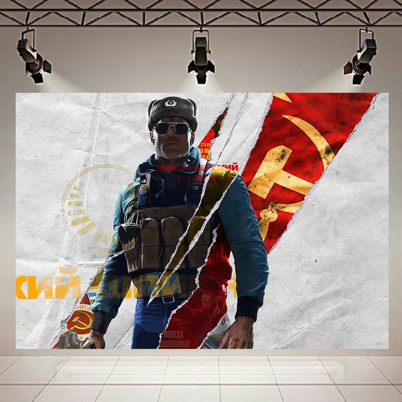 تابلو بوم طرح گیم مدل Call Of Duty Black Ops Cold War کد AR2115