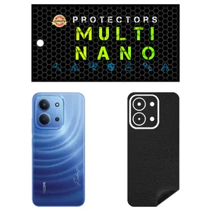 Multi Nano X-F1L Model Leather Rear Skin For Xiaomi Redmi 15C Mobile Phone