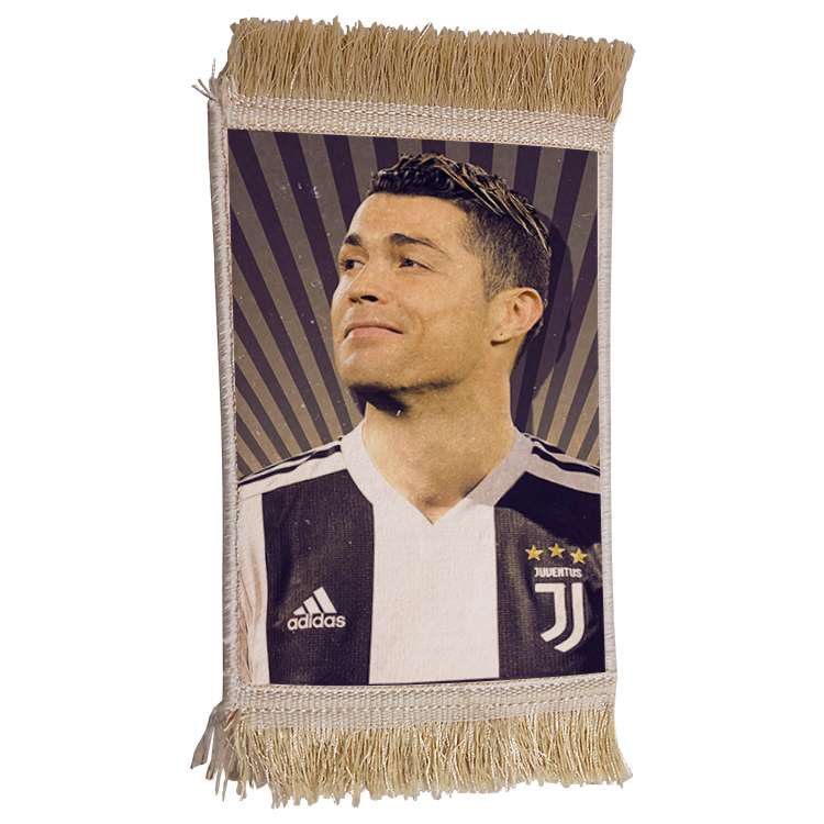 فرش ماشینی دیوارکوب مدل رونالدو کد 563