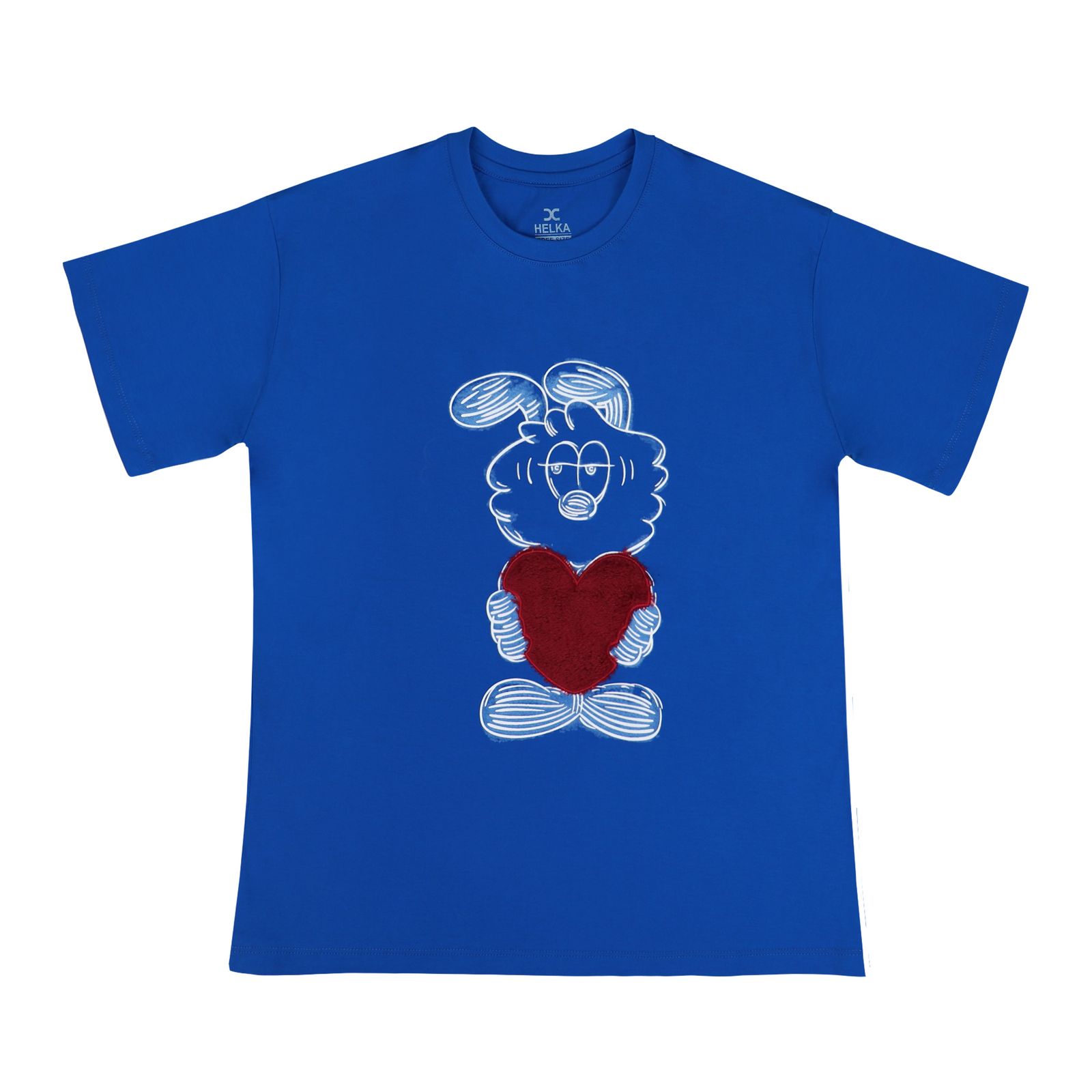 تی شرت آستین کوتاه زنانه هلکاپاژ مدل خرگوش -  - 1