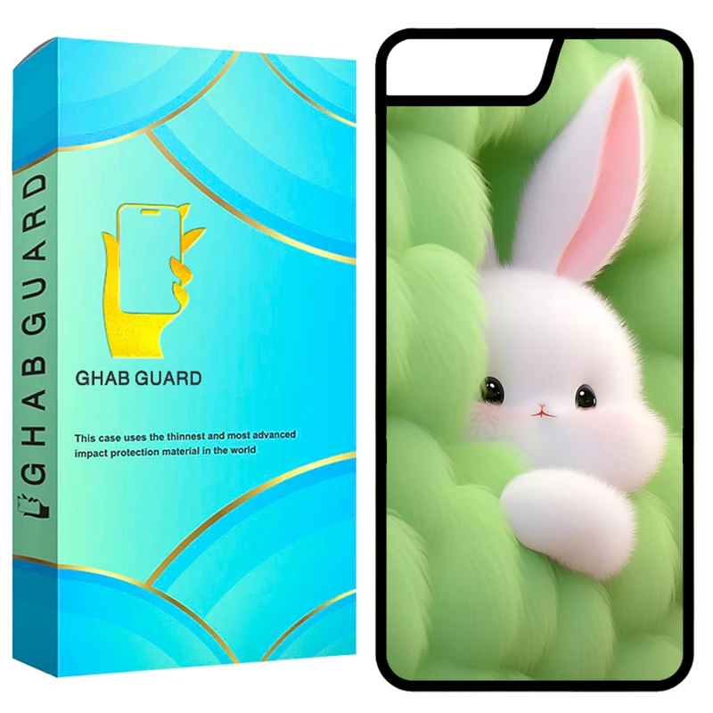  کاور قاب گارد طرح خرگوش مدل GCHP7P مناسب برای گوشی موبایل اپل iPhone 7 Plus / 8 Plus