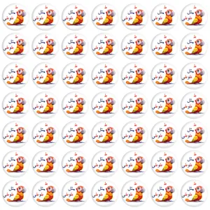 مگنت خندالو مدل جشن الفبای کلاس اول ط مثل طوطی کد S75 بسته 49 عددی