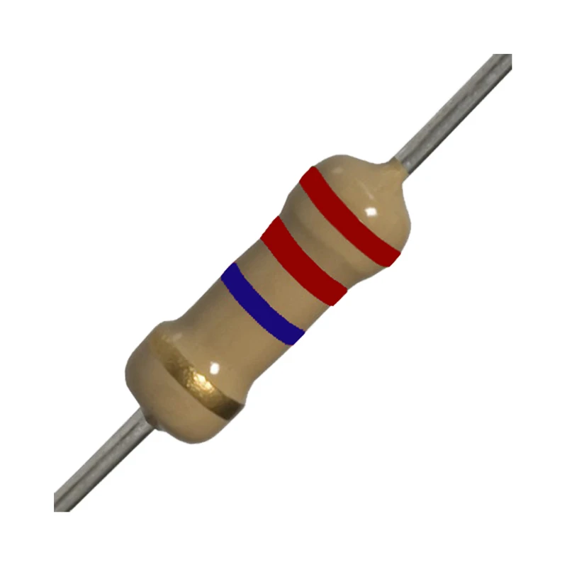 مقاومت 22 مگا اهم 1/4 وات کد 22M/1/4W بسته 100 عددی