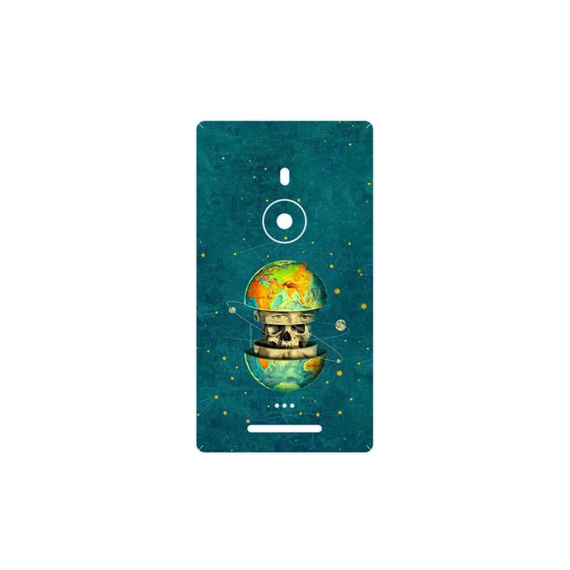 برچسب پوششی ماهوت مدل Collage of Earth Face مناسب برای گوشی موبایل نوکیا Lumia 925