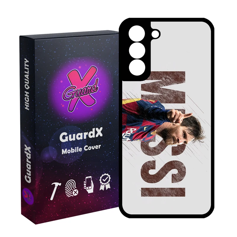 کاور گارد ایکس طرح Lionel Messi مدل 10957 مناسب برای گوشی موبایل سامسونگ Galaxy S21 FE