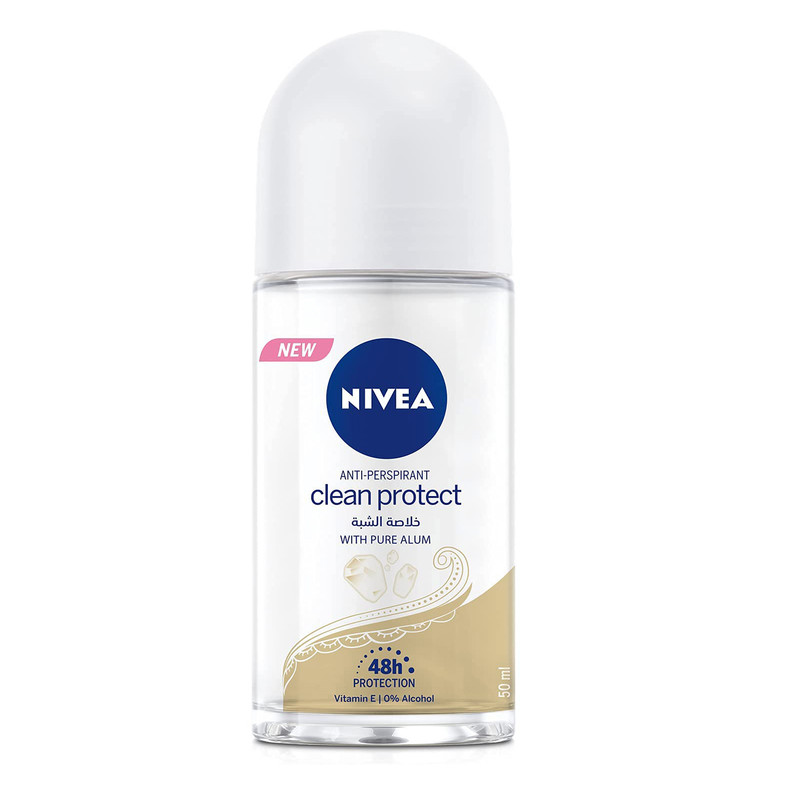 رول ضد تعریق زنانه نیوآ مدل Clean Protect حجم 50 میلی لیتر رول ضد تعریق زنانه نیوآ مدل Clean Protect حجم 50 میلی لیتر