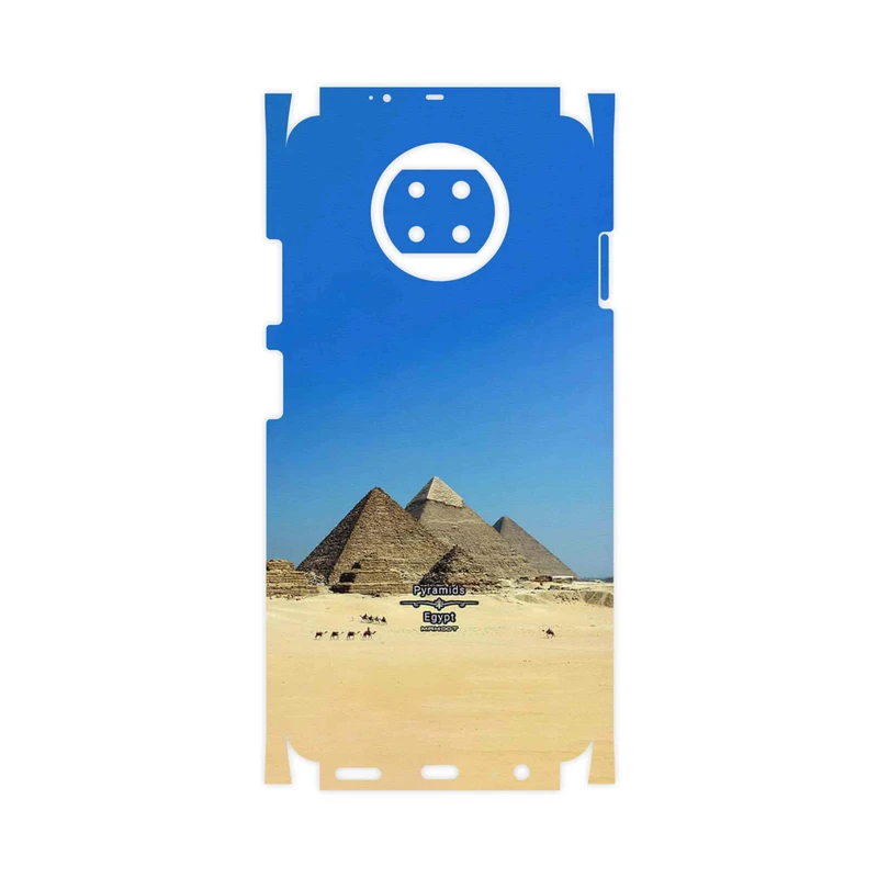 برچسب پوششی ماهوت مدل Pyramids of Egypt-FullSkin مناسب برای گوشی موبایل شیائومی Redmi Note 9T