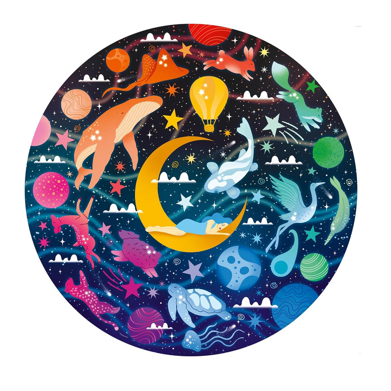 پازل 500 تکه راونزبرگر مدل Circle of Color Dreams کد 12000818