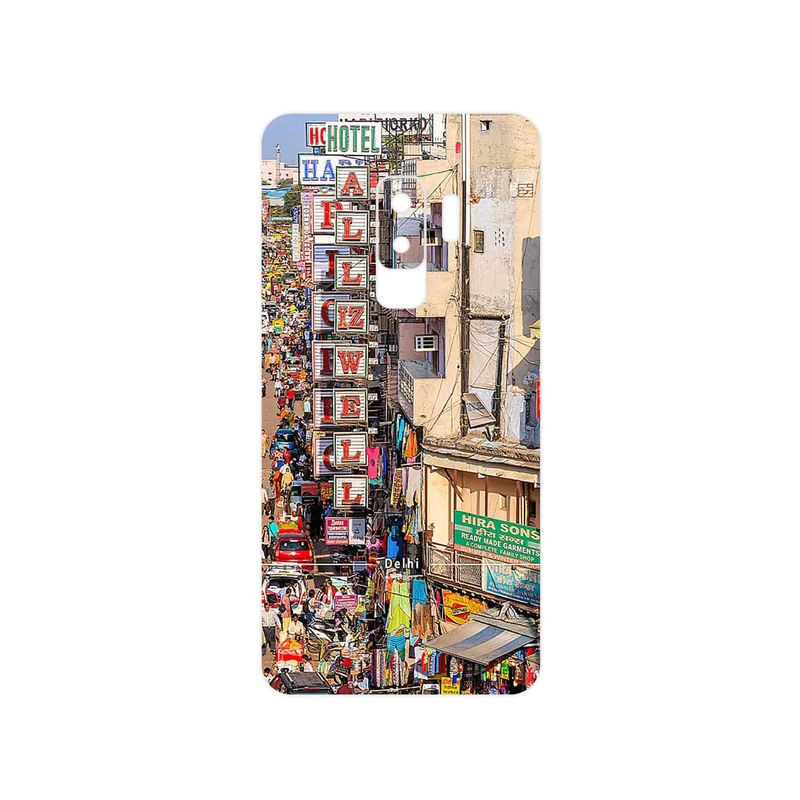 برچسب پوششی ماهوت مدل City of Delhi مناسب برای گوشی موبایل سامسونگ Galaxy S9 Plus