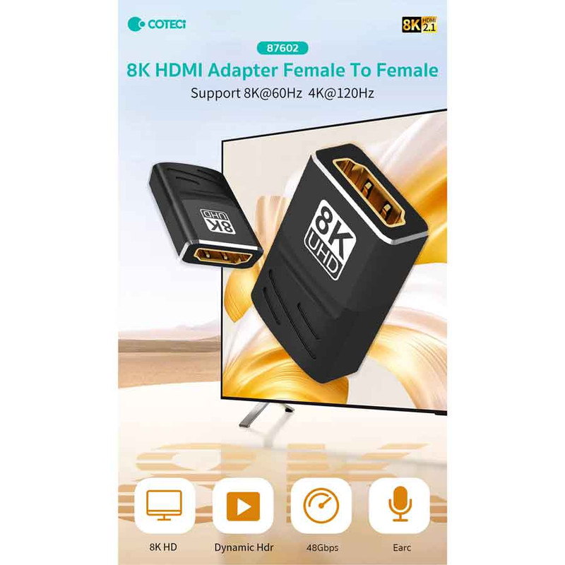 مبدل افزایش طول HDMI کوتتسی مدل 87602
