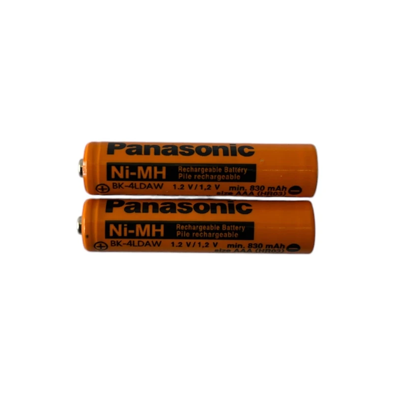 باتری نیم قلمی قابل شارژ پاناسونیک مدل باتری نیم قلم اورجینال درجه 1 بسته دو عدد