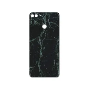 MAHOOT  Graphite-Green-Marble Cover Sticker for Huawei Y9 2018