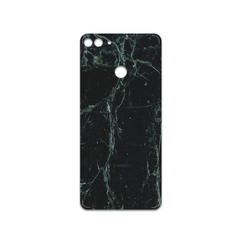 برچسب پوششی ماهوت مدل Graphite-Green-Marble مناسب برای گوشی موبایل هوآوی Y9 2018