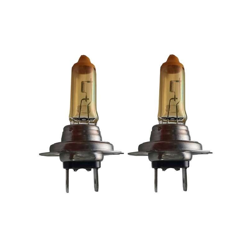لامپ خودرو تی ماتریکس مدل H7 12V 100W tYELLOW بسته 2 عددی