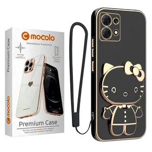 Mocolo Kitty Strap Cover for Xiaomi Redmi Note 13 4G 