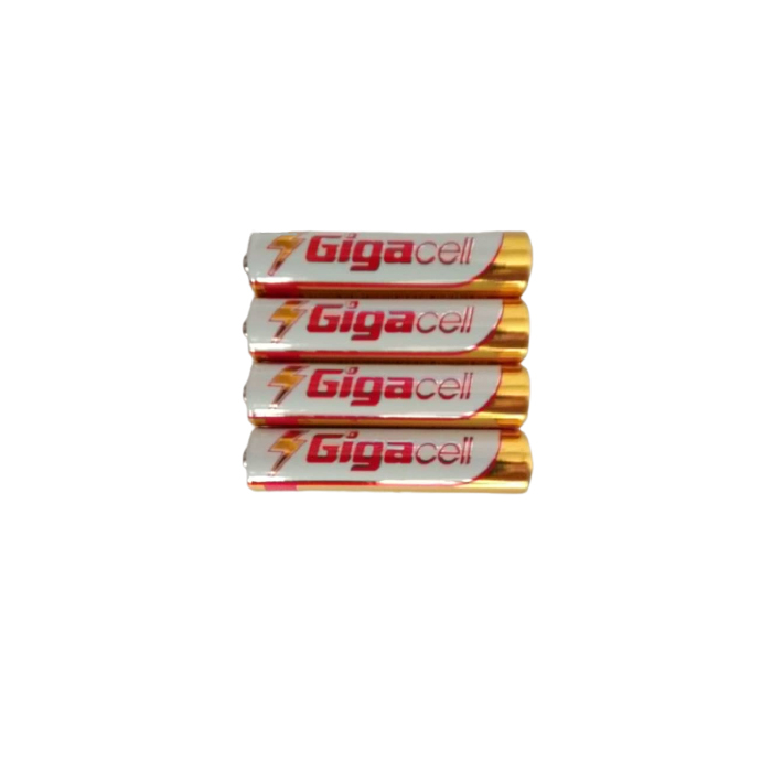 باتری نیم قلمی گیگاسل کد GC بسته 4 عددی