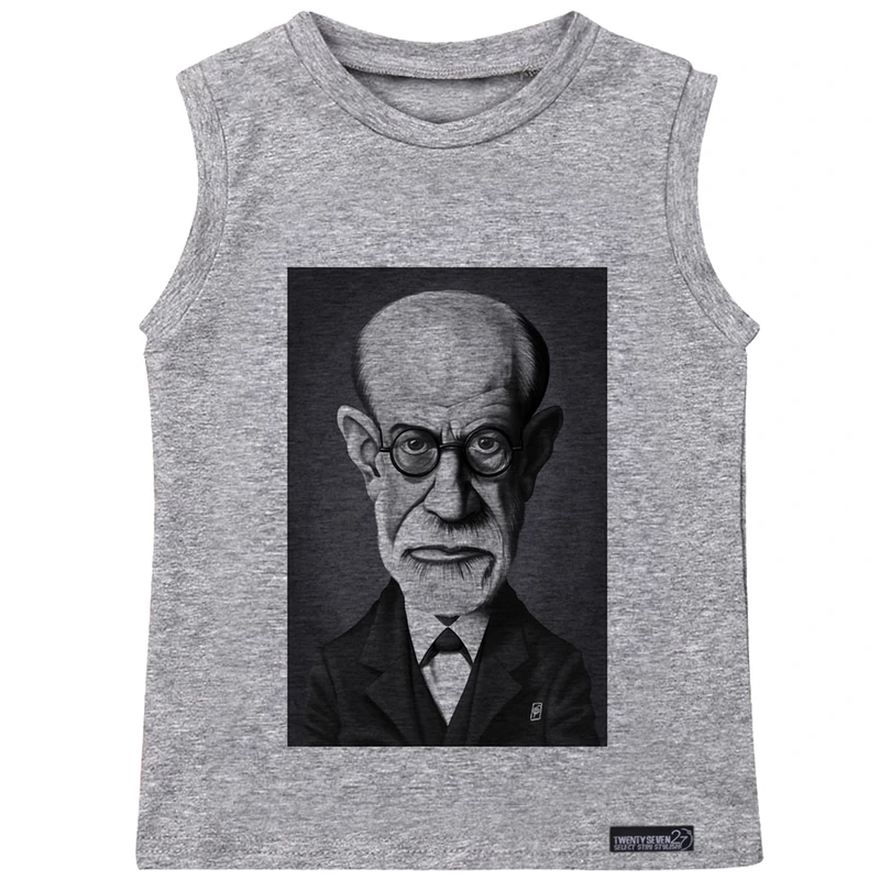 تاپ پسرانه 27 مدل Sigmund Freud کد MH940