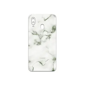 MAHOOT Blanco-Smoke-Marble Cover Sticker for Samsung Galaxy A40