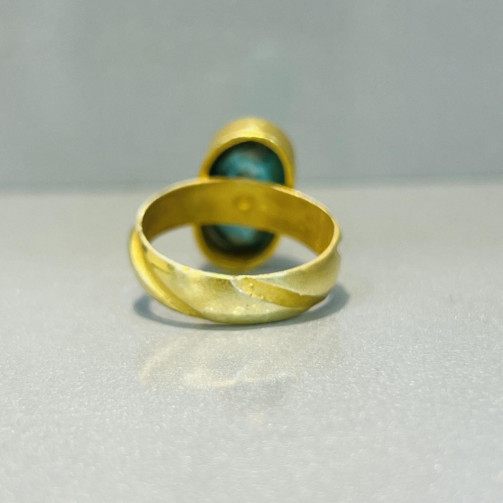 انگشتر نقره زنانه مدل فیروزه نیشابوری کد 34-34 - - 2