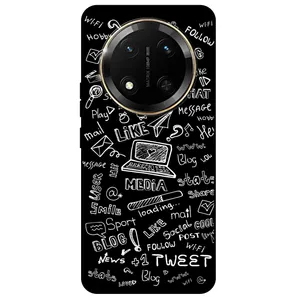 Megafone Social Media 1898 Cover For Honor X9C