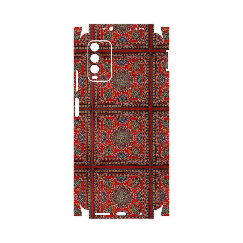 برچسب پوششی ماهوت مدل Embroidered Rug-FullSkin مناسب برای گوشی موبایل شیائومی Redmi Note 9 4G