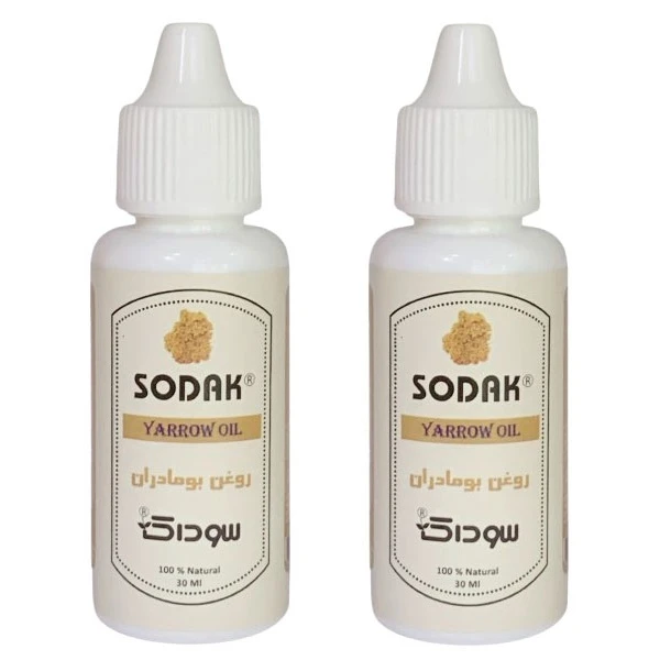 روغن بدن سوداک مدل بومادران حجم 30 میلی لیتر مجموعه 2 عددی