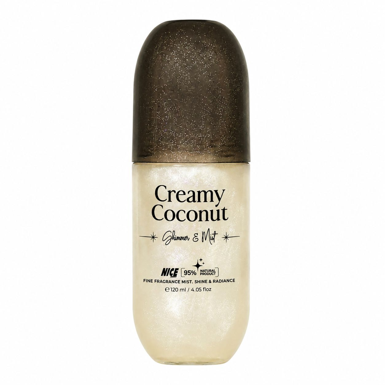 قیمت روز بادی میست شاین زنانه نایس پاپت مدل Creamy Coconut با رایحه گرم و شیرین حجم 120 میلی‌لیتر خرید