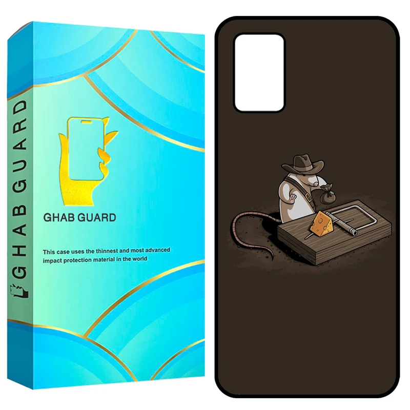 کاور قاب گارد طرح موش مدل GCHPA03S مناسب برای گوشی موبایل سامسونگ Galaxy A02s / M02s / A03s  