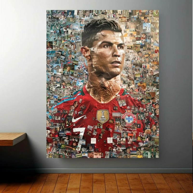  پوستر طرح بازیکن فوتبال مدل رونالدو کد GR552
