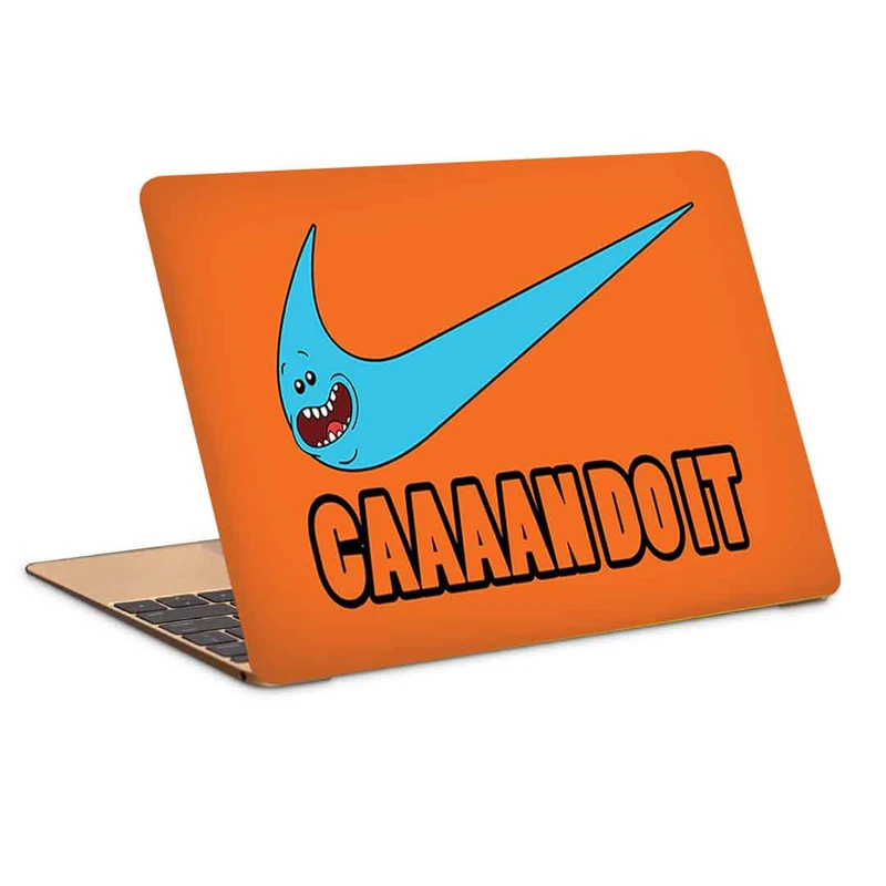 استیکر لپ تاپ طرح mr meeseeks can do nikeکد c-688مناسب برای لپ تاپ 15.6 اینچ