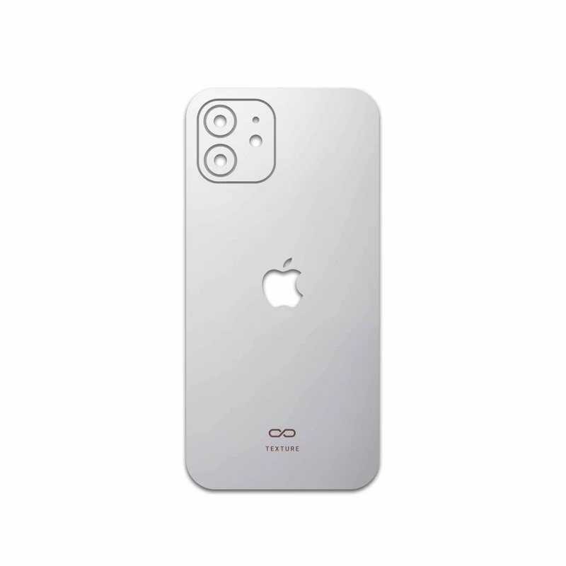 برچسب پوششی ماهوت مدل Matte-White مناسب برای گوشی موبایل اپل iPhone 12
