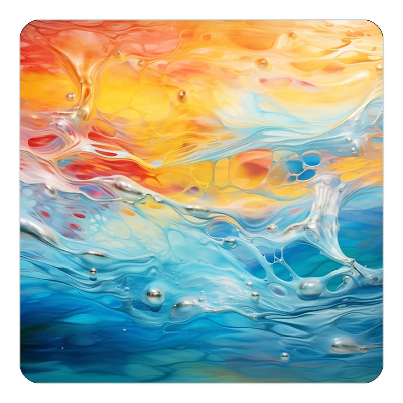 مگنت کاکتی طرح نقاشی رنگ روغن مدل mp69344