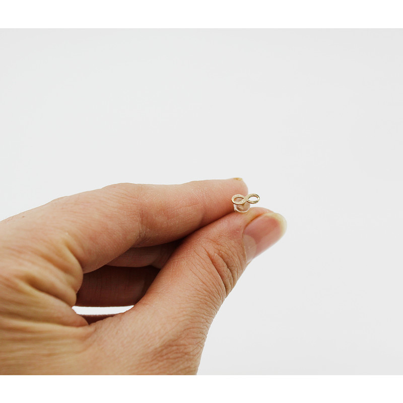 گوشواره طلا 18 عیار دخترانه رزالیا مدل Diamond-GEA-011