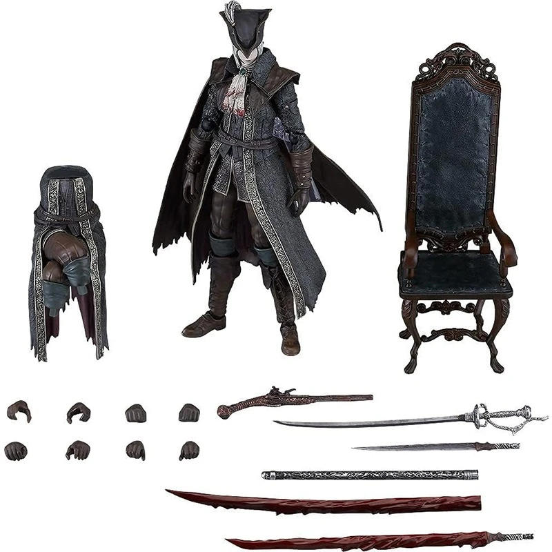 اکشن فیگور فیگما مدل بلادبورن سری Bloodborne Hunter of Maria's کد 536-Dx مجموعه 17 عددی