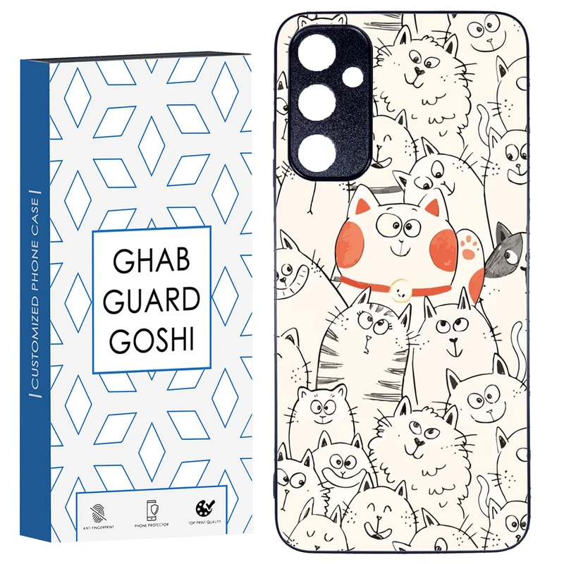 کاور قاب گارد گوشی طرح گربه کد TPU-024 مناسب برای گوشی موبایل سامسونگ Galaxy A05s