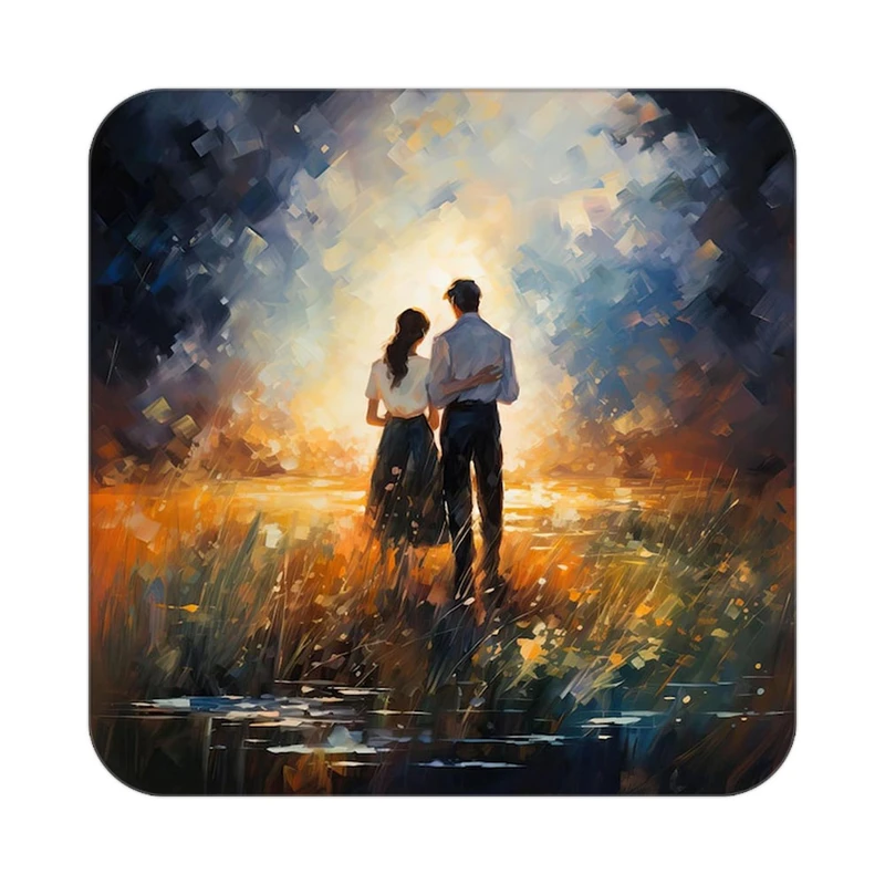 زیر لیوانی کاکتی مدل عاشقانه کد mp13212