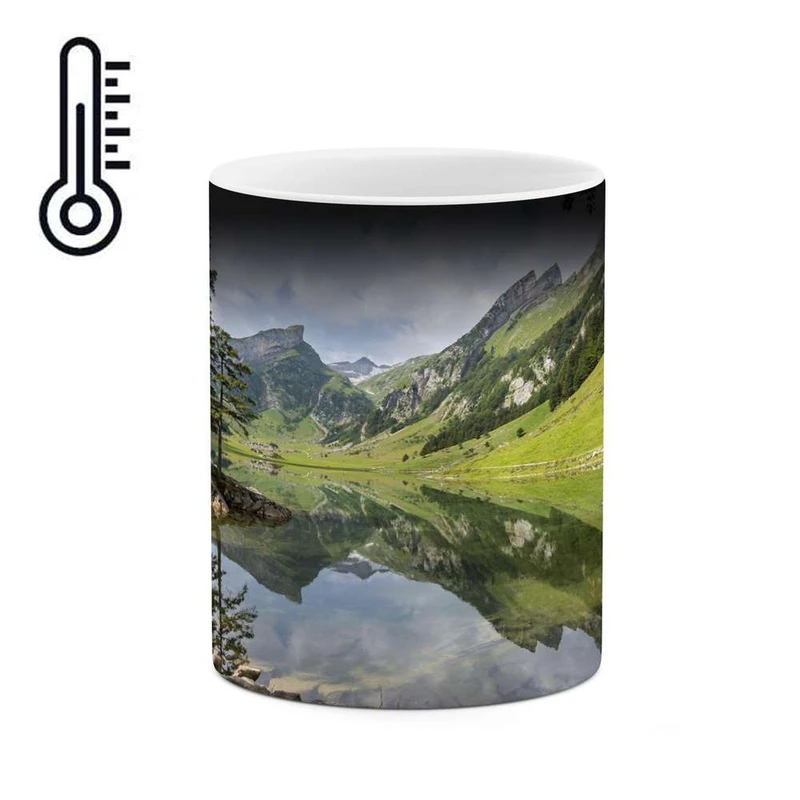 ماگ حرارتی کاکتی مدل منظره کد mgh17770