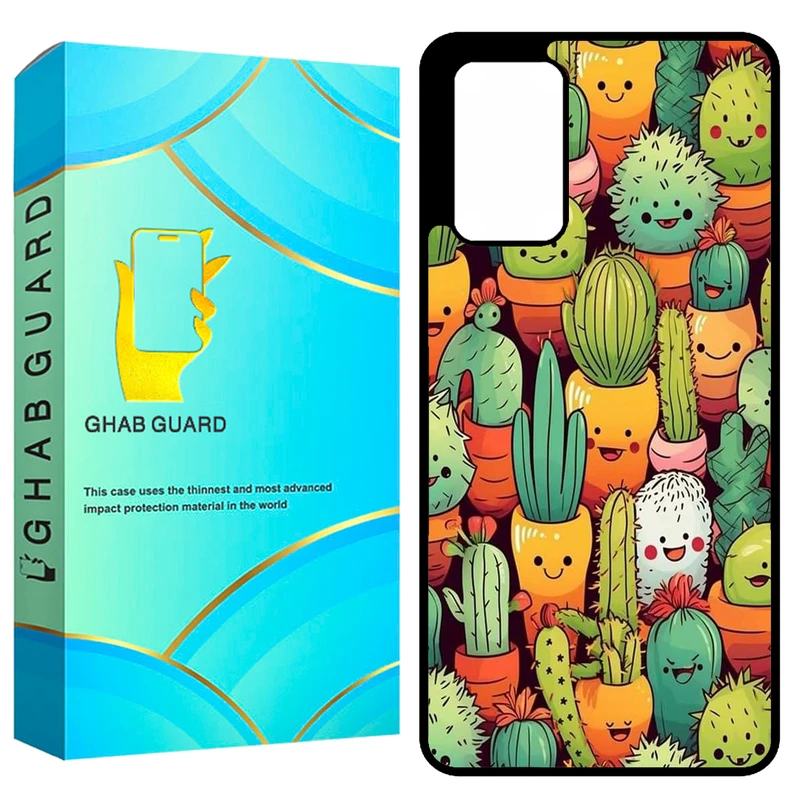 کاور قاب گارد طرح کاکتوس مدل GCHPA72 مناسب برای گوشی موبایل سامسونگ Galaxy A72 4G