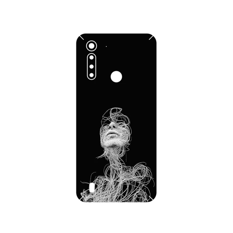 برچسب پوششی ماهوت مدل Strings Digital Art 2 مناسب برای گوشی موبایل موتورولا Moto G8 Power Lite