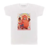 تی شرت بچگانه پرمانه طرح turning red کد pmt.1143