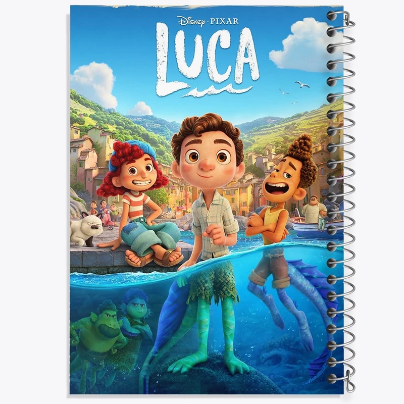 دفتر مشق 50 برگ خندالو طرح لوکا کد F2076