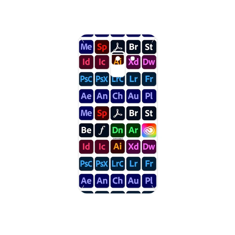 برچسب پوششی ماهوت مدل Adobe مناسب برای گوشی موبایل سامسونگ Galaxy A8 2018