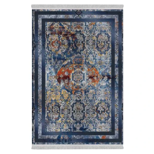 فرش پارچه‌ای دفه مدل فرشینه طرح مدرن  کد 887299